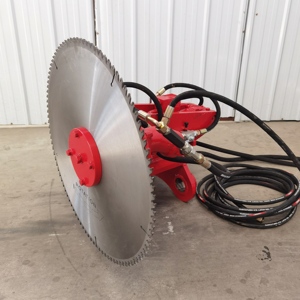 Troncatrice Idraulica per Legno Resistente, Attrezzatura per Escavatore per Rimozione Alberi su Strade Pericolose - Product Image 2