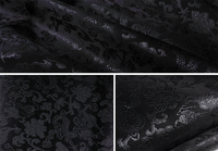 Tissu jacquard brodé traditionnel chinois motif dragon avec fil métallique pour robes de mariée et rideaux pour filles - Grande Vente