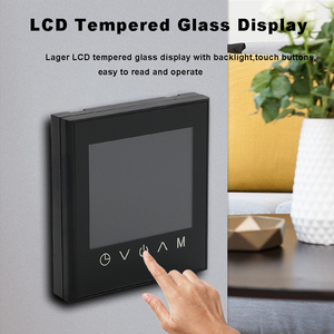 MINCO Bộ Tản Nhiệt Gia Đình MK100 Bộ Điều Nhiệt Sàn Phòng Cho Máy Sưởi Điện Bộ Điều Khiển Nhiệt Độ Công Tắc Điều Nhiệt Thiết Bị Làm Nóng - Product Image 6