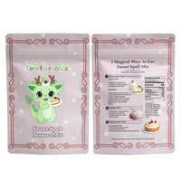 Bolsa Doypack de Mylar Mate con Cierre Hermético, Personalizada, a Prueba de Olores, para Polvo para Postres, Bebidas, Comida Instantánea
