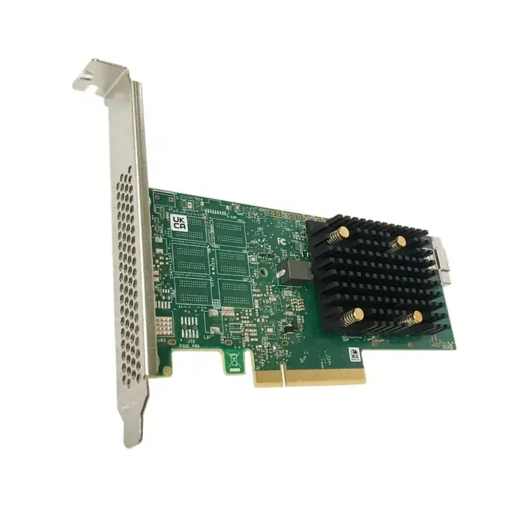 Original 9500-8e 12Gb/s SAS HBA PCIe x8 Network Interface Card Gen 4.0 Network Adapter PCIe x8 Gen 4.0 Interface RAID Support