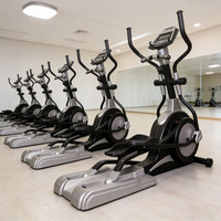 Nouvel appareil de fitness elliptique manuel à entraînement arrière électrique pour la maison, système de freinage électromagnétique, acier, utilisation commerciale, équipement de salle de sport