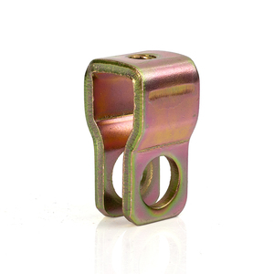 Connecteur en Y en acier de précision avec extrémité de <span class=keywords><strong>tige</strong></span> cylindrique, joint <span class=keywords><strong>à</strong></span> fourche plaqué zinc coloré estampé sur mesure avec filetage interne - Product Image 5