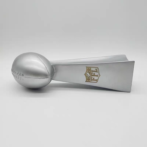 Trofeo de campeonato de fútbol de fantasía de resina de 24cm, accesorio de recuerdo deportivo para campeón de liga de fútbol para regalos de bienvenida - Product Image 6