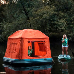 Tente flottante gonflable en PVC étanche pour camping en plein air, amphibie, avec pompe à air, en vente en gros - Product Image 1
