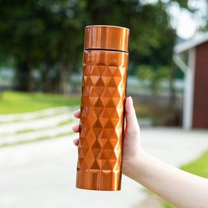 Wholesale <b>Cheap</b> Low Moq Customized Metal Single Wall Stainless Steel Water Bottle Sports Bottle for Shampoo - Product Image 4
