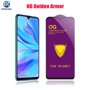 OG Golden Armor Vidrio Templado Full Glue Full Cover Glass Película protectora para huawei NOVA 3i/NOVA3/NOVA 3E/P20 LITE - Product Image 1