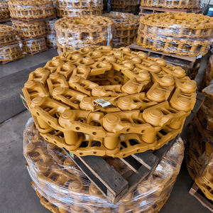 Ensemble de chaînes de chenilles d'excavatrice de haute qualité en gros, groupes de maillons de chenilles PC200 PC220, pièces de train de roulement pour Komatsu <span class=keywords><strong>Volvo</strong></span> CAT - Product Image 6