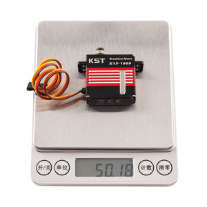 เซอร์โวมินิแบบดิจิตอล KST X15-1809 V8.0 DC6.0V-8.4V แรงบิด 24Kgf.cm ความเร็ว 0.07 วินาที ระบบ HV พร้อมแผ่นสวอชเพลทแบบไซคลิก โปรแกรมได้ ระยะเคลื่อนที่ 50 มม. ขายดี - Product Image 5