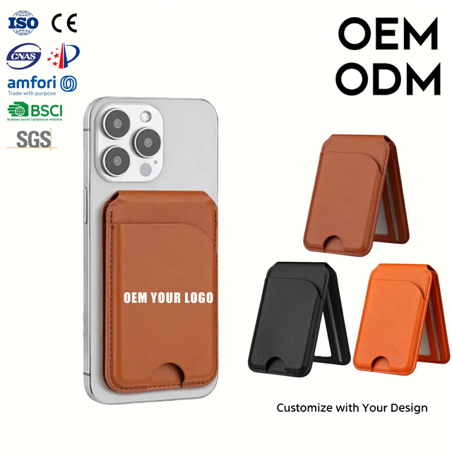 Custom logo Popular PU Leather Card Bags Wallet All Seasons Normcore/Minimalist ID Card Holder Travel Passport Holder