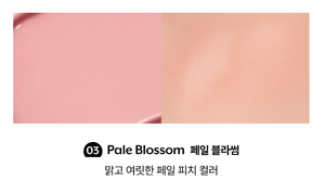 Nuse Liquid <b>Blush</b> 03 Pale Blossom Dewy Finish Fair Skin Tone Face Makeup - Product Image 2