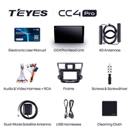 TEYES CC4 PRO pour Toyota Highlander 2 XU40 2007 - 2013 Autoradio multimédia CarPlay Android Auto 2DIN
