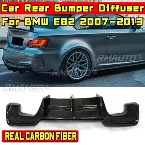 ดิฟฟิวเซอร์กันชนหลัง E82 คาร์บอนไฟเบอร์แท้ สไตล์ MP ชุดแต่งลิ้นกันชนหลัง สำหรับ BMW E82 2007-2013 อุปกรณ์ตกแต่งรถยนต์ - Product Image 3