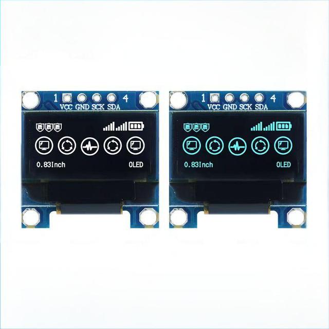 0.83-inch OLED LCD Screen SSD1306 96*39 Display Module 4-pin Monochrome Screen IIC