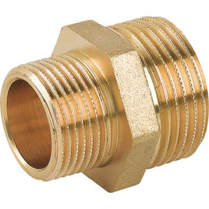 Pezones reducidos de latón amarillo 3/8X1/4 Acoplamiento rápido Superficie Lisa Técnicas de fundición de forja Cabeza de plástico de cobre BSPT macho 10mm - Product Image 2