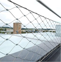 Fabricant et fournisseur de mailles de câbles métalliques en acier inoxydable 304 à faible entretien, OEM, 1,2, 1,6, 2,0, 2,4, 3,2, 4,0 mm, pour barrières de pont