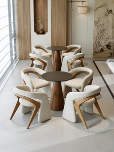 Bancone e Sedia ZBS in Legno Traspirante Modello Eight Hundred per Reception Hotel, Ufficio Vendite, Salone di Bellezza e Uso Commerciale - Product Image 2