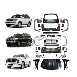 MAICTOP Car Accessories Body Parts LC300 Front Rear Bumper Lip Facelift Body Kit For Land Cruiser 200 Upgrade 300 2022