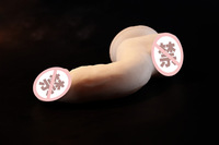 Juguetes Sexuales para Mujeres Súper Suaves y Realistas, Consolador Enorme, Consolador Súper Grande, Juguete Sexual con Forma de Pene para Mujeres