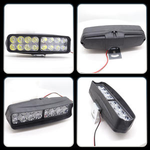 Venta de Fábrica, Barra de Luz LED de Alta Luminosidad de 12 V y 18 W, 1800 Lúmenes, Faro Delantero para Motocicleta y Bicicleta Eléctrica, Bombilla H4, Ajuste Universal, 16SMD - Product Image 4