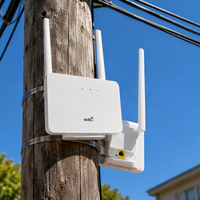 Router WiFi 4G LTE CP106 Mendukung B1 B3 B5 B7 B8 B20 FDD TDD CPE Nirkabel dengan Port RJ45 WAN untuk Pasar Eropa dan Asia