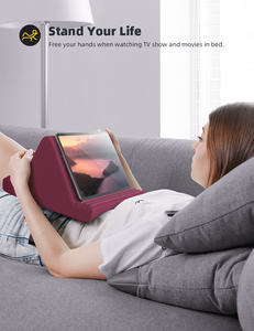 Support de tablette portable Lamicall PL01, coussin de genoux souple, support de lit multi-angles pour <span class=keywords><strong>liseuse</strong></span> électronique, téléphone, livre, voyage - Product Image 2