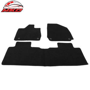 Tapis de sol pour Hyundai Ioniq 6 23-24, tapis avant et arrière, 4 portes, velours noir, 3 pièces - Product Image 3