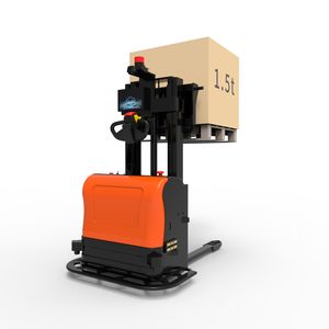 Carretilla elevadora apiladora inteligente | Logística de almacén automatizada AGV - Product Image 2