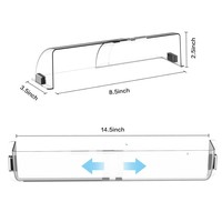 Déflecteur d'air et de chaleur magnétique pour évents Évent de mur latéral et de plafond en plastique avec plaque de guidage du vent Fournitures de jardin