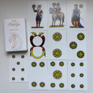 Cartes à jouer italiennes personnalisées pour mariage, papier de haute qualité 310 g/m², noyau noir, logo poker, Joker Napoletane - Product Image 3