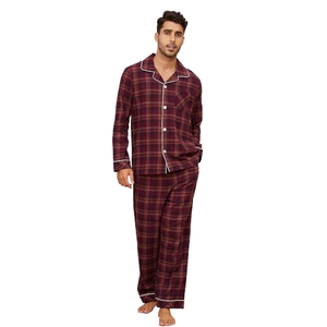 Bata Larga de Manga Larga para Mujer MRJ, Informal, de Invierno, 100% Algodón Tejido, con Estampado Digital, Lavada, 180 Gramos, Ropa de Casa Personalizada - Product Image 1
