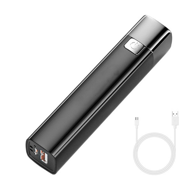 Portable G3 High Brightness Lamp Beads Power Bank Function Mini Rechargeable Flashlight