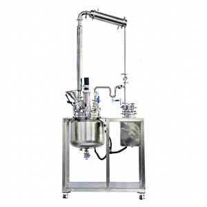 Réacteur semi-automatique de laboratoire en acier inoxydable à haute performance bibo Heating, capacité 20L, puissance 12KW-75KW, multi-tension, pour réacteurs non saturés - Product Image 1