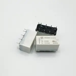 Relè automatico 12V 24V SPDT DC Power 5 Pin Auto usato Micro relè JD1914 HFD2-003-S-L2-D/12VDC smd reed Relay