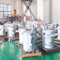Precio de Fábrica JZP Transformador Monofásico de 10kV-35kV a 120/240V 25kva 37.5 Kva 50-60Hz ISO CE para Montaje en Poste