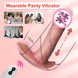 Wireless <b>Remote</b>-<b>Controlled</b> Telescopic Silicone Invisible Wearable Egg <b>Vibrator</b> Female Masturbator Adult Toy Waterproof XY Brand - Product Image 3