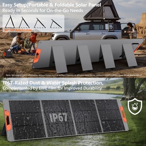 <span class=keywords><strong>Panneau</strong></span> <span class=keywords><strong>solaire</strong></span> portable 200W monocristallin, chargeur <span class=keywords><strong>solaire</strong></span> pliable, adapté au camping, aux voyages, aux camping-cars, au stockage d'énergie mobile - Product Image 6