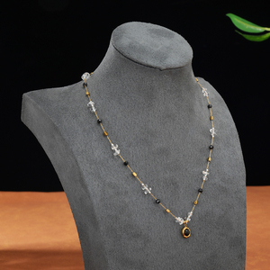 Squisita Collana di Perle e Ametista Naturale, Regalo di Anniversario, Gioiello di Alta Gamma in Acciaio e Oro 18K per Lei - Product Image 4