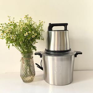 6L небольшая бытовая электрическая машина для приготовления фуфу многофункциональная Мясорубка с миской из нержавеющей стали - Product Image 4