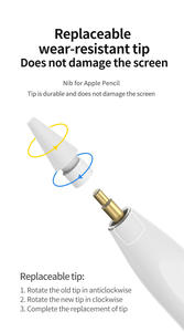 Venta Directa de Lápiz Táctil para Tablet, Recargable, Elegante, para Pantalla de iPad, Sin <span class=keywords><strong>Bluetooth</strong></span>, Capacitivo, para Pantalla Táctil - Product Image 3