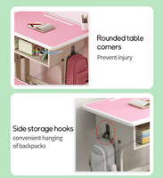 Mobilier scolaire pratique au design moderne-Fonction de levage Bureau d'école Chaises confortables Bureau à domicile Appartement Utilisation au supermarché