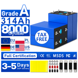 Cellule LiFePO4 314Ah MB31 Grade A, Stock entrepôt UE, Commande en gros, <span class=keywords><strong>Batterie</strong></span> solaire, Pack DIY, Fournisseur en gros, Livraison rapide en 3-5 jours - Product Image 1