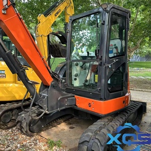 Mini-excavatrice Hitachi ZX55 d'occasion à faible nombre d'heures de fonctionnement |   Moteur Isuzu de 5,5 tonnes avec commande PLC |   Pompe de boîte de vitesses |   Roulement inclus |   Modèle 2024 | - Product Image 5