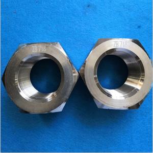 Inconel 718 UNS N07718 W.Nr.2.4668 GH4169 Legierung 718 STUD BOLT C/W HEAVY HEX NUTS - Product Image 2
