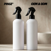 Bouteille pulvérisateur vide avec verrouillage 100 150 200 250 300 500 ml pour le nettoyage, les plantes, les cheveux et les solutions polyvalentes