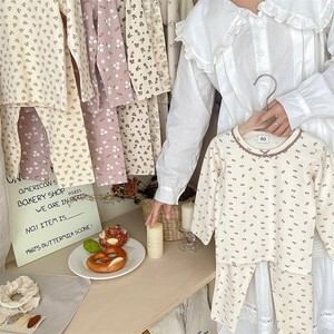 <span class=keywords><strong>Pyjama</strong></span> d'hiver doux et <span class=keywords><strong>chaud</strong></span> à fleurs pour enfants - Product Image 2