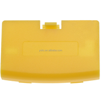Casing Baterai Plastik Pengganti Warna-warni untuk Game Boy Advance, Pelindung Cangkang Belakang untuk Penutup Baterai GBA