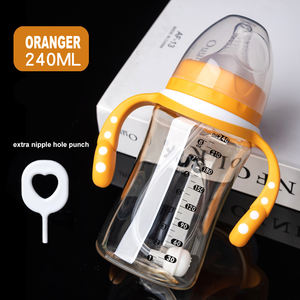 Bico De Mamadeira New Born Botella de agua plegable Almacenamiento de leche materna Cucharas de plástico Biberones Para Bebes Biberón de alimentación para bebés - Product Image 3