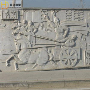 Sculpture JIAHUA, relief en pierre, figures anciennes, design chinois, art de la sculpture murale, décoration - Product Image 4