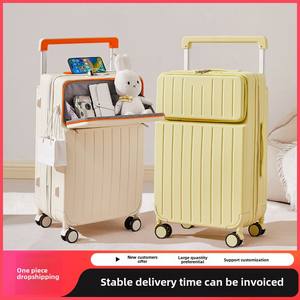 Valise PC Multifonctionnelle 2025 avec Recharge USB-C, Bagage <span class=keywords><strong>de</strong></span> Cabine avec Porte-Gobelet et Logo Personnalisé - Product Image 6